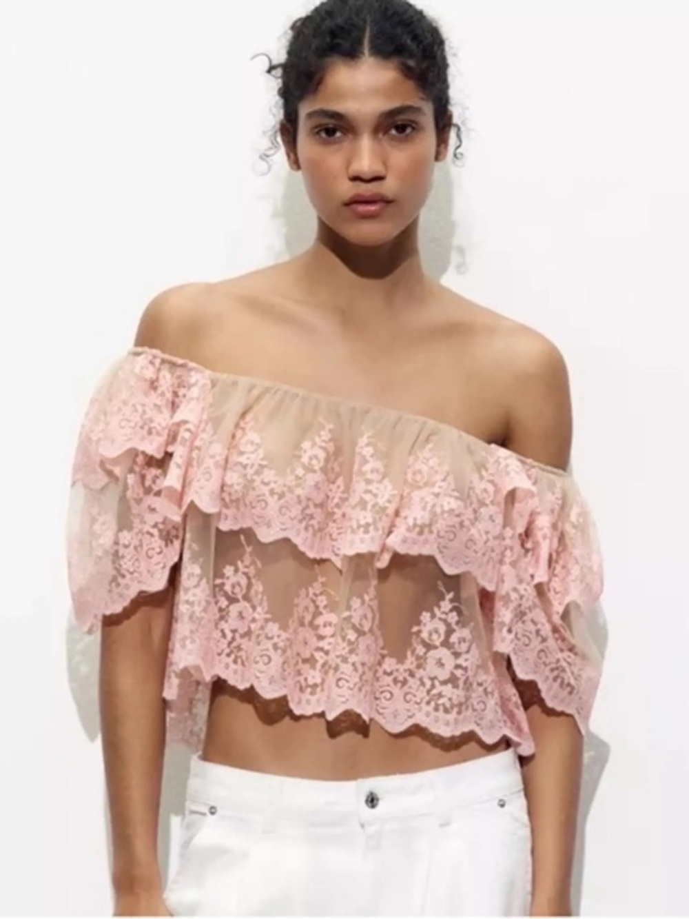 Zara Lace Top